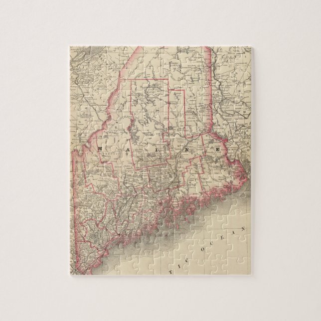 Maine 6 pussel (Vertikal)