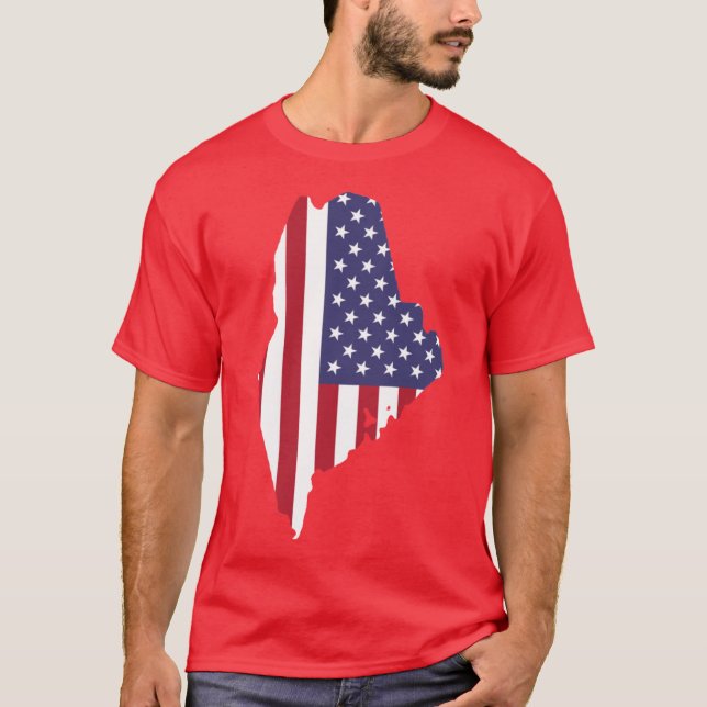 Maine 7 t shirt (Framsida)