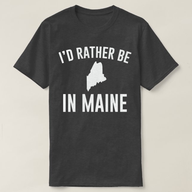maine 8 t shirt (Design framsida)