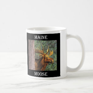 Maine älg kaffemugg