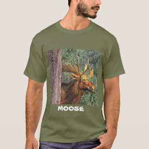 Maine älg t shirt