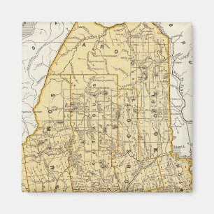 Maine Atlas Karta Magnet