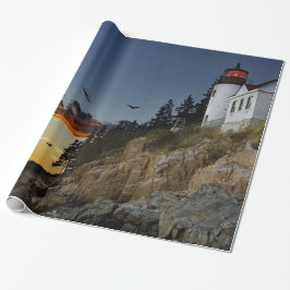Maine Bass Harbour Lighthouse Photo Presentpapper
