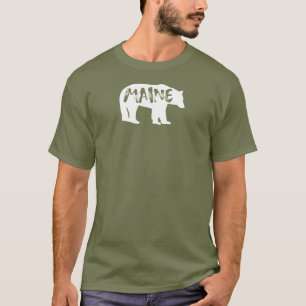 Maine Bear T Shirt