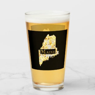 MAINE BEER GLASS GLASKOPP