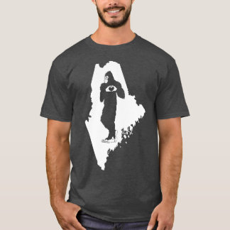 Maine Bigfoot T Shirt