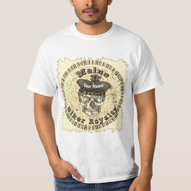 Maine Biker  t-shirt (Framsida)
