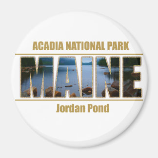 MAINE Bild Font Acadia nationalpark Magnet