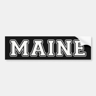 Maine Bildekal