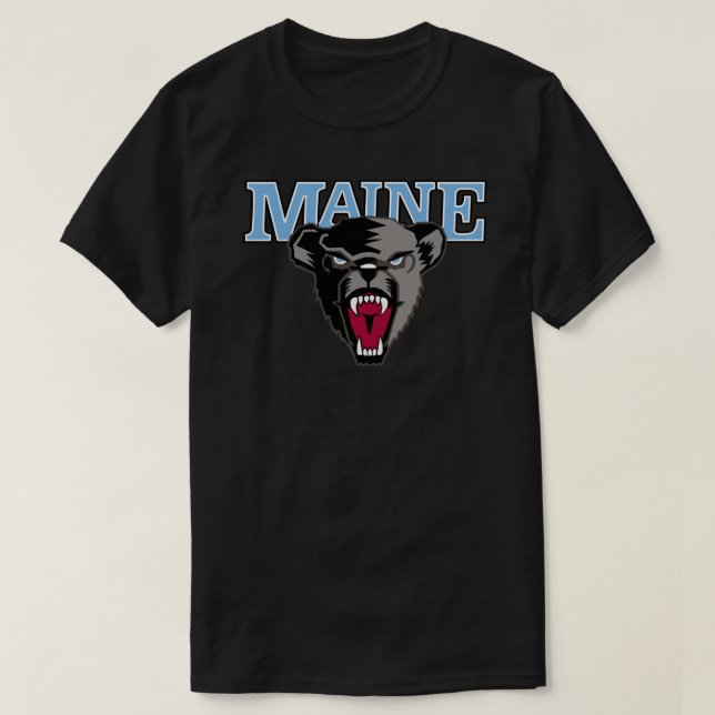 Maine Black Bears Sticker.png T Shirt (Design framsida)