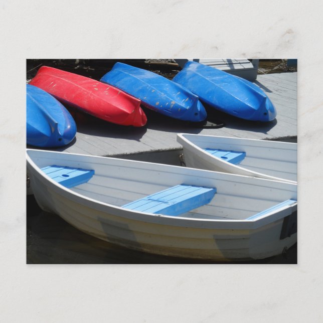 Maine Boats Vykort (Framsida)