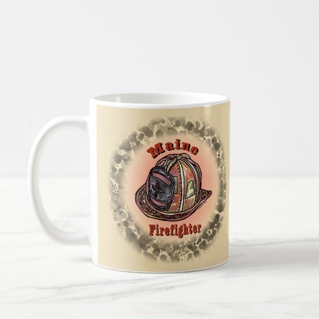 Maine brandman mugg  (Vänster)