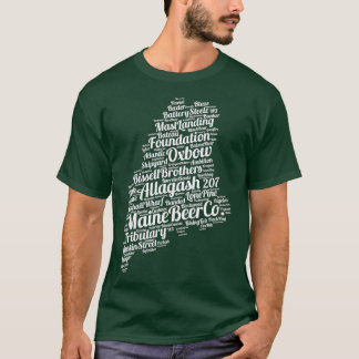 Maine Breweries T Shirt