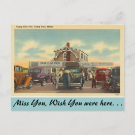 Maine, Camp Ellis Pier Vykort