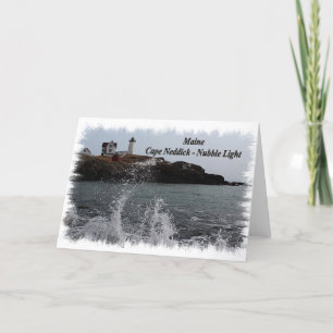 Maine Cape Neddick - Nubble Light Kort