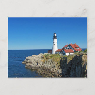 Maine Coastal Lighthouse Vykort
