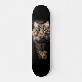 Maine Coon big cat  Mini Skateboard Bräda 18,5 Cm