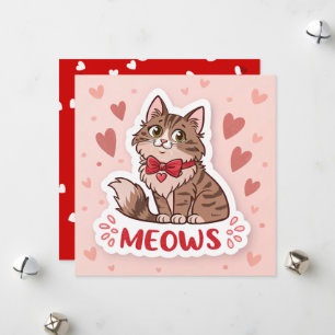 Maine Coon 🐾 Breeders i närheten 💖 Julkort