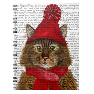Maine Coon Cat Anteckningsbok Med Spiral