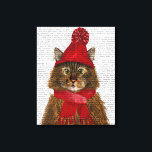 Maine Coon Cat Canvastryck<br><div class="desc">Husdjur</div>