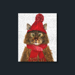 Maine Coon Cat Canvastryck<br><div class="desc">Husdjur</div>