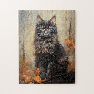 Maine Coon cat Pussel