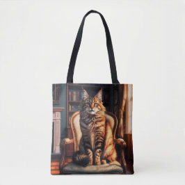 Maine Coon Cat Tygkasse