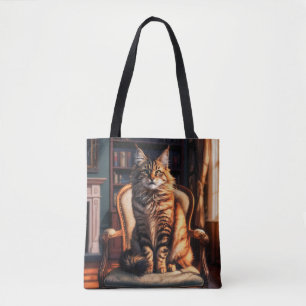 Maine Coon Cat Tygkasse