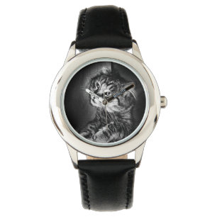 Maine Coon Cat Watch (barn) Armbandsur