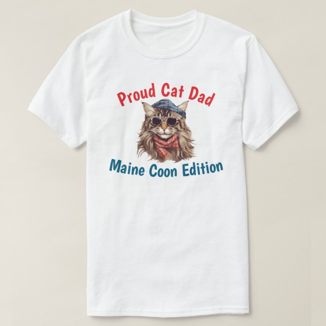 Maine Coon Edition T Shirt (Design framsida)