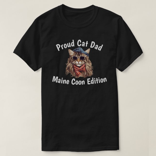Maine Coon Edition T Shirt (Design framsida)