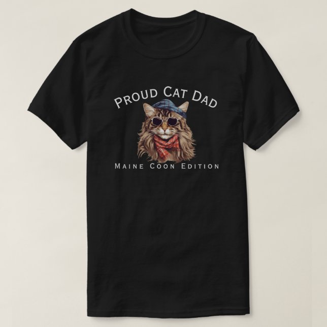 Maine Coon Edition T Shirt (Design framsida)