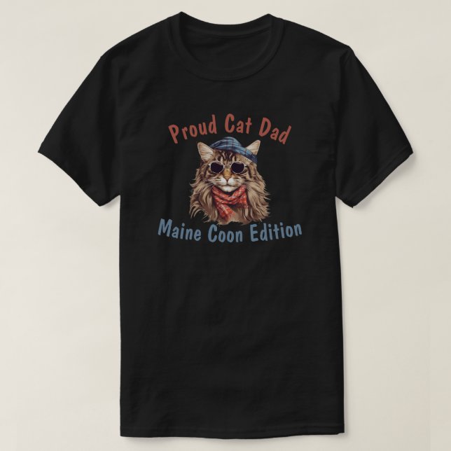 Maine Coon Edition T Shirt (Design framsida)