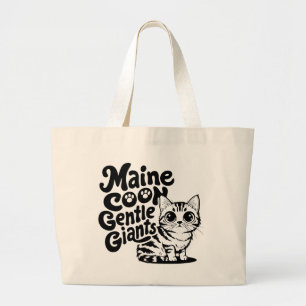 Maine Coon Gentle Giants Cat Jumbo Tygkasse