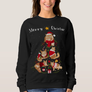 Maine Coon Julgran Julafton Cat Lover T Shirt