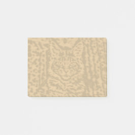 Maine Coon Katt 4 x 3 Post-it Block