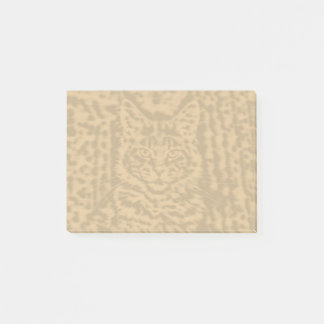 Maine Coon Katt 4 x 3 Post-it Block