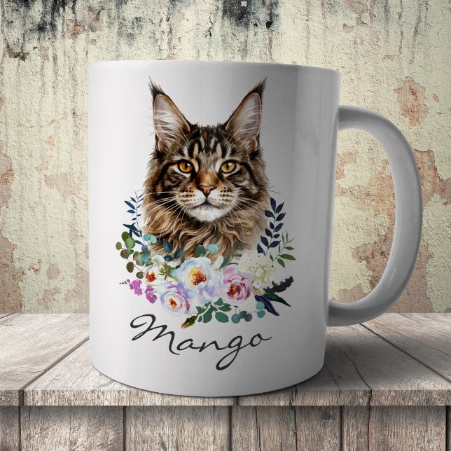 Maine Coon Katt Kaffemugg (Skapare uppladdad)