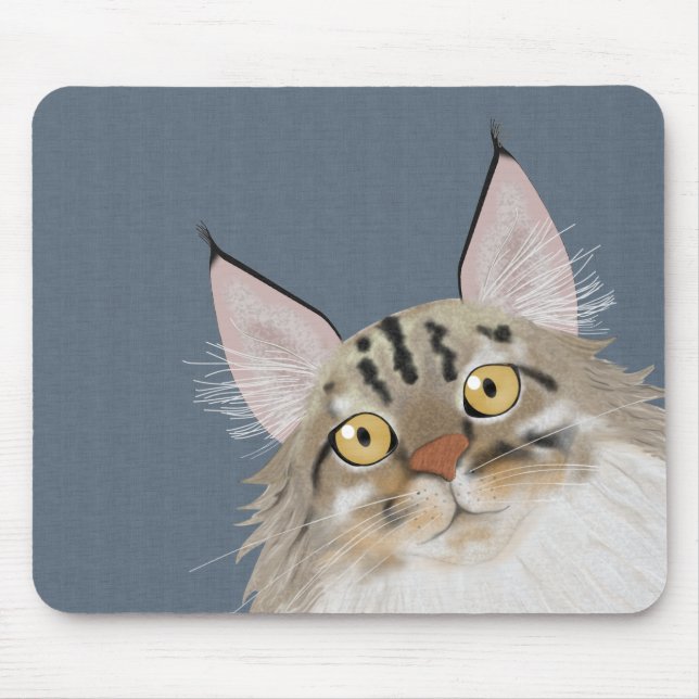 Maine Coon Mousepad Musmatta (Framsidan)