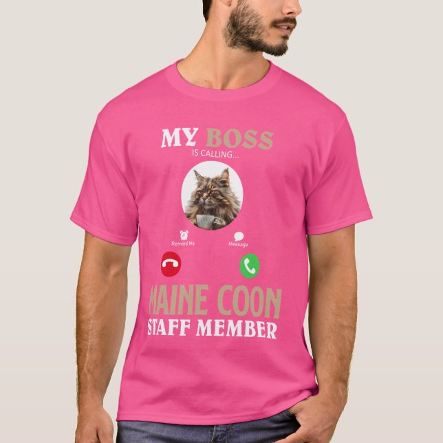 Maine Coon Owner MY CHEF MAINE COON PERFF T Shirt (Framsida)