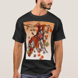 maine coon på hösten Stor T Shirt