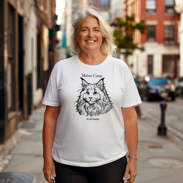 Maine Coon T Shirt (Skapare uppladdad)