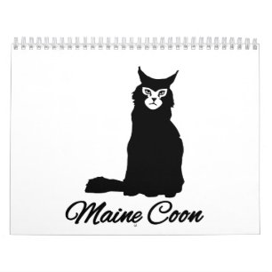 Maine coonkatt kalender