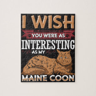 Maine Coonkatt Pussel