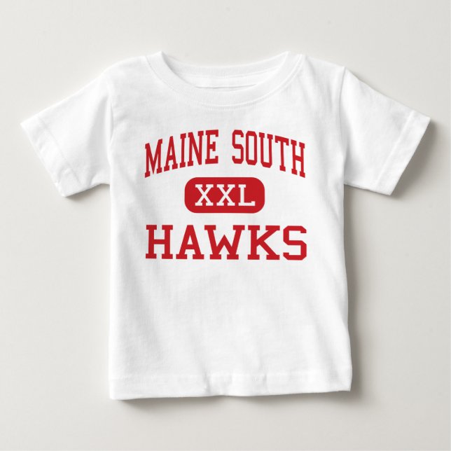 Maine den södra - hökar - kicken - parkera Ridge T-shirt (Framsida)