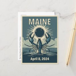 Maine Eclipse Vykort