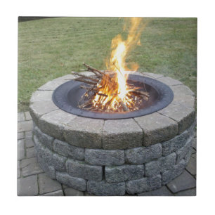Maine FirePits! Kakelplatta