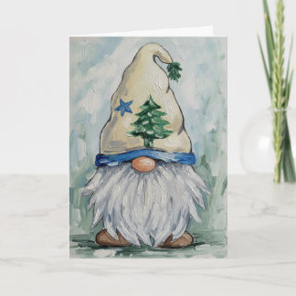 MAINE FLAG GNOME  KORT