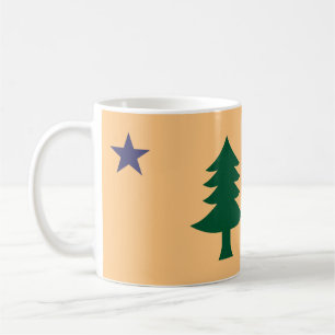 Maine-Flagga (1901-1909) Kaffemugg