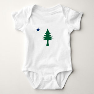 Maine-Flagga 1901 T Shirt